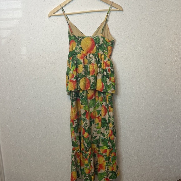 Farm Rio Eyelet Oranges Dress Size XS - Picture 9 of 16